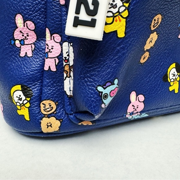 BT21 - BTS Friends Blue Character Backpack - Picture 7 of 8